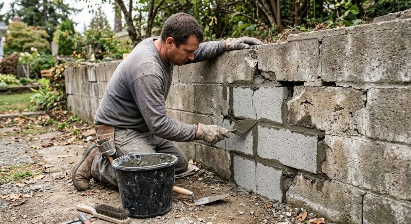 Block Wall Repair in Delray Beach, FL