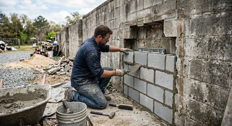 Block Wall Repair in Loxahatchee, FL