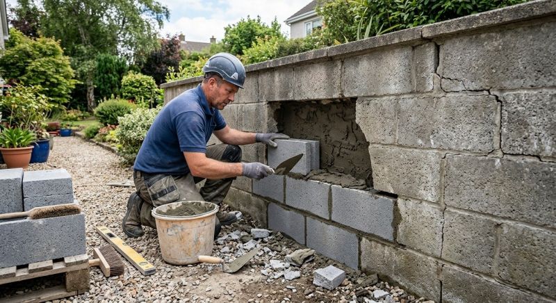 Block Work Repair in Delray Beach, FL