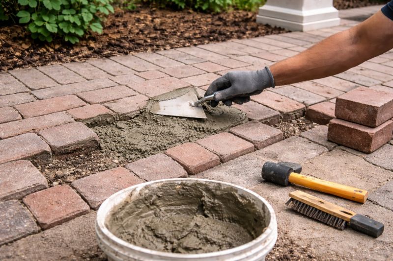 Brick Flatwork Repair in Broward County, FL