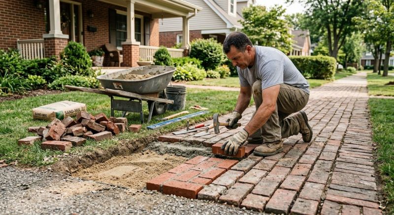 Brick Flatwork Repair in Lake Worth, FL