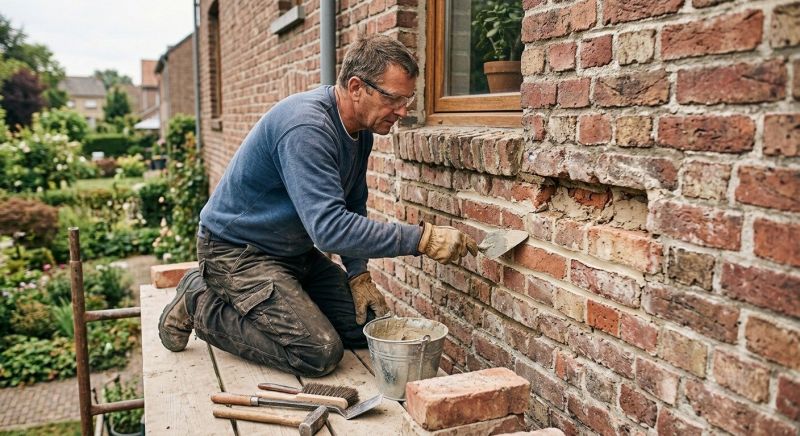 Brick Stairs Repair in Broward County, FL