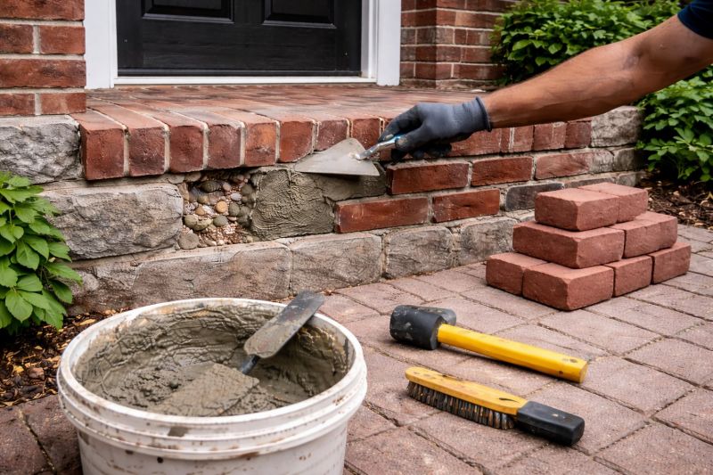 Brick Steps Repair in Delray Beach, FL