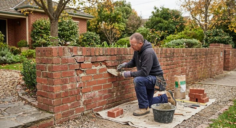 Brick Wall Repair in Boynton Beach, FL