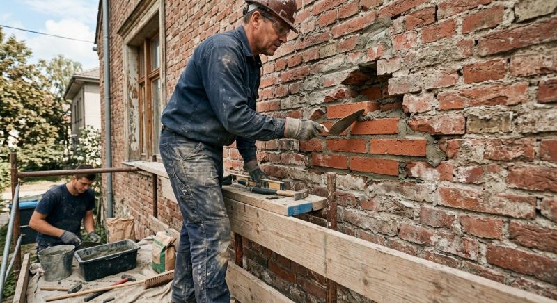 Brick Wall Repair in West Palm Beach, FL