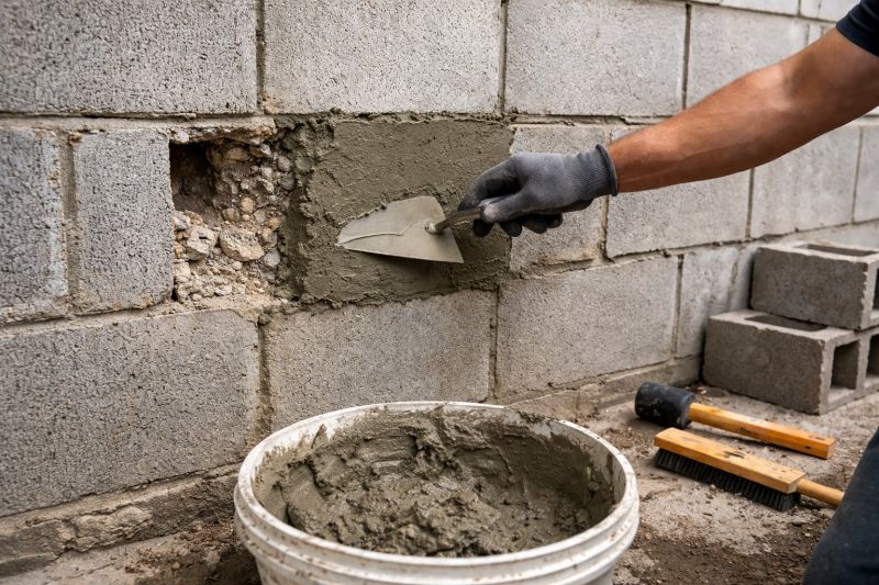Cement Block Repair in Delray Beach, FL