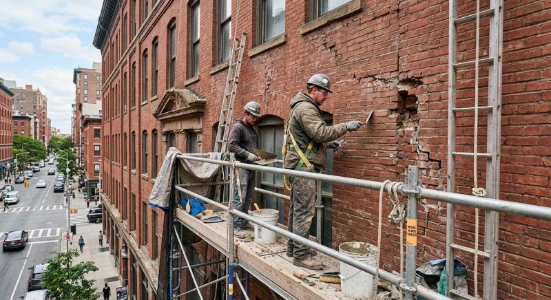 Commercial Masonry Repair in Delray Beach, FL