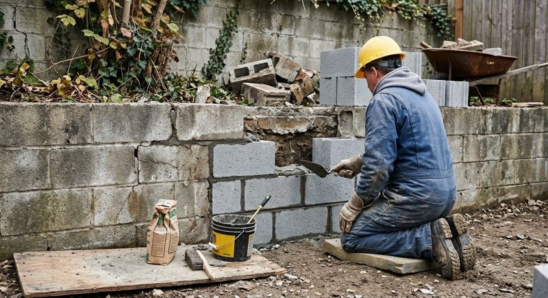 Concrete Block Repair in Boca Raton, FL