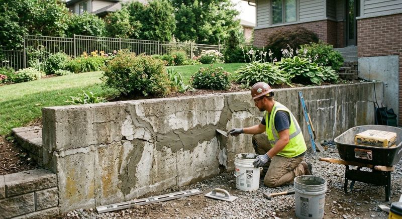 Retaining Wall Repair in Delray Beach, FL