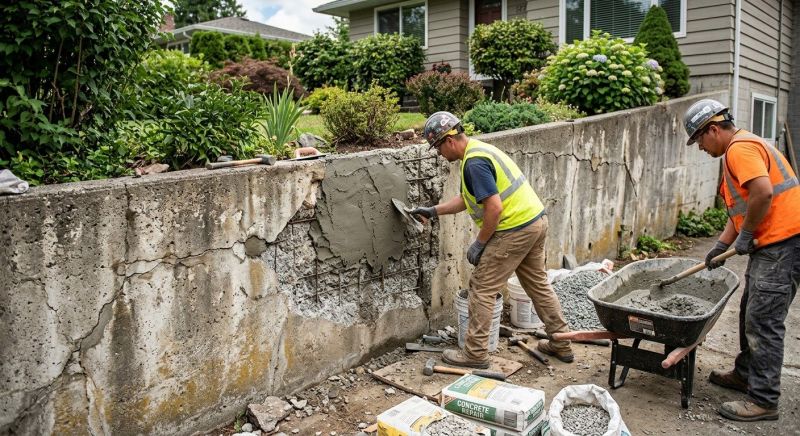 Retaining Wall Repair in Pompano Beach, FL