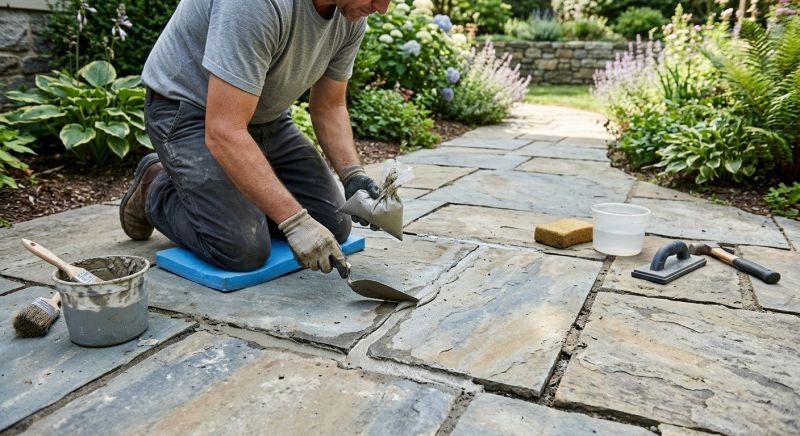 Stone Driveway Repair in Delray Beach, FL
