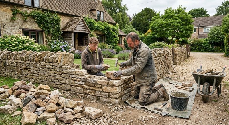 Stone Wall Repair in Broward County, FL