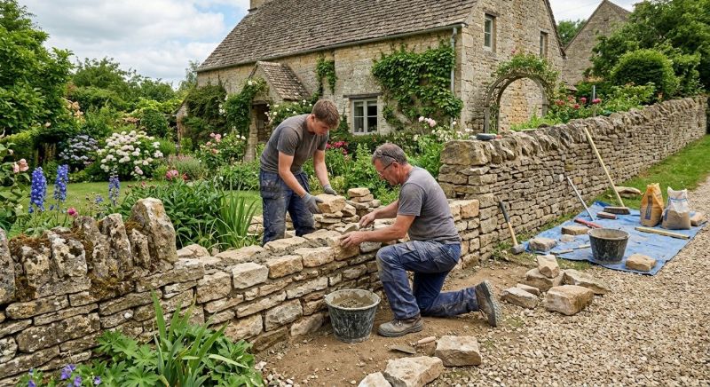 Stone Wall Repair in Broward County, FL